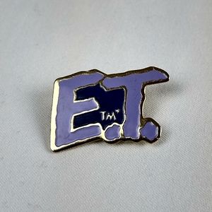 Vintage Collectable 80s ET Film Movie Enamel Pin